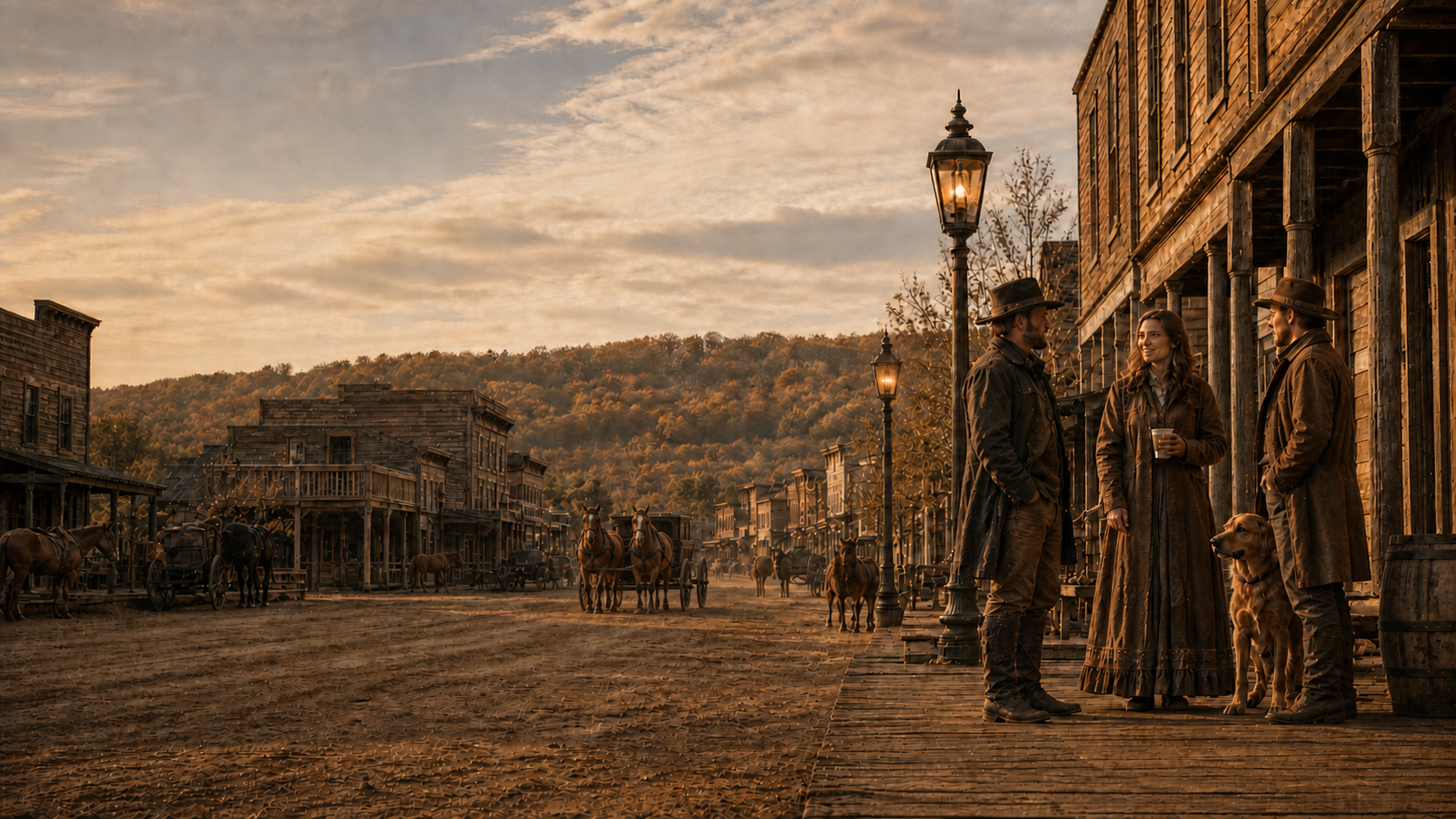 Original old-west visual direction
